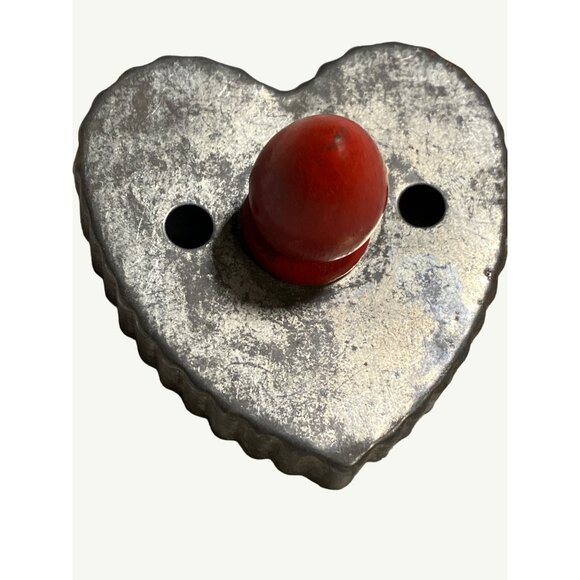 Vintage Metal & Wood Cookie Cutter Set With Fun Shapes - Picture 2 of 15